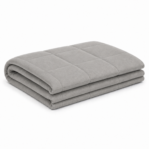 Couverture lestée enfant Lonavi Petite Étreinte grise, 120 × 180 cm